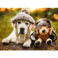 Ravensburger - Dog with Cap Puzzle 500pc