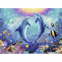 Ravensburger - Dancing Dolphins Puzzle 500pc