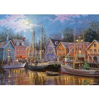 Ravensburger - Ships Aglow Large Format Puzzle 500pc