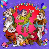 Ravensburger - Disney The Seven Dwarfs Puzzle 500pc Square