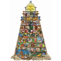Ravensburger - Silhouette Puzzle Colin Thompson Ludicrous Lighthouse 995pc