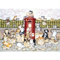 Ravensburger - Crazy Cats… Lost in the Post Puzzle 1000pc
