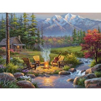 Ravensburger - Riverside Livingroom Large Format Puzzle 750pc