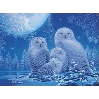 Ravensburger - Owls in the Moonlight Starline Puzzle 500pc