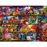 Ravensburger - World of Books Puzzle 2000pc