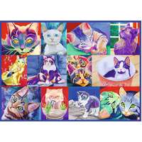Ravensburger - Hello Kitty Cat Large Format Puzzle 500pc
