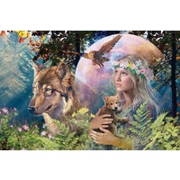 Ravensburger - Lady of the Forest Puzzle 3000pc