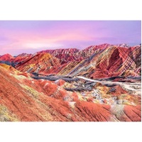 Ravensburger - Rainbow Mountains, China Puzzle 1000pc