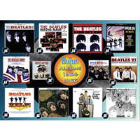Ravensburger - Beatles Albums 1964-1966 Puzzle 1000pc