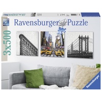 Ravensburger - New York Impressions Puzzle 3x500pc