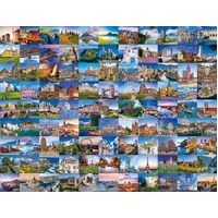 Ravensburger - 99 Places in Europe Puzzle 2000pc
