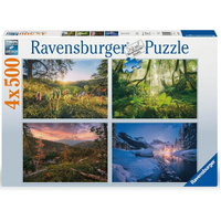 Ravensburger - Four Seasons Puzzle 4x500pc
