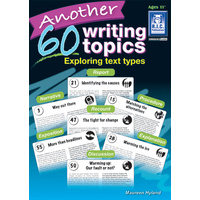 Another 60 Writing Topics Ages 11+