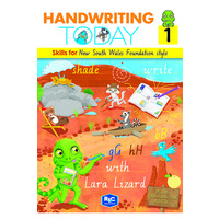 Handwriting Today NSW Foundation Font Student Workbook, Year 1