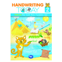 Handwriting Today NSW Foundation Font Student Workbook, Year 2