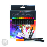 Micador - Stylist Brush Markers (24 pack)