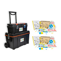 Strawbees - 2 x STEAM School Kit with Free Storage Kit