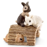 Schleich - Baby Rabbits Playing 13748