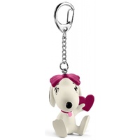 Schleich - Belle Holding A Heart, Key Chain 22037