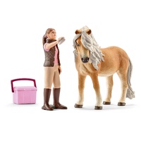 Schleich - Groom With Icelandic Pony Mare 41431