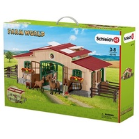 Schleich - Stable with Horses and Accessories 42195