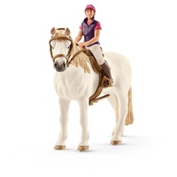Schleich - Recreational Rider With Horse 42359
