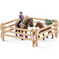 Schleich - Rider with Icelandic Ponies 42363