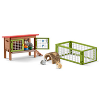 Schleich - Rabbit Hutch 42420