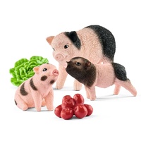 Schleich - Miniature Pig Mother And Piglets 42422