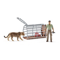 Schleich - Trap with Ranger 42427