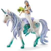 Schleich - Mermaid Riding on Sea Unicorn 42509