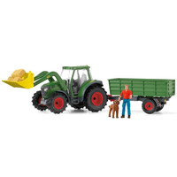 Schleich - Tractor with Trailer 42608