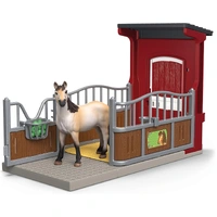 Schleich - Ponybox With Mustang Mare 42724