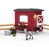 Schleich - Goat Stable 42726