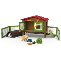 Schleich - Rabbit Hutch 42728