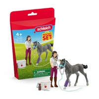 Schleich - Mrs Kramer With Foal 42752