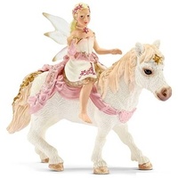 Schleich - Delicate Lily Elf Riding a Pony 70501