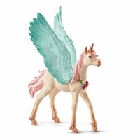 Schleich - Decorated Unicorn Pegasus Foal 70575