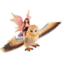 Schleich - Fairy in Flight on Glam-Owl 70713