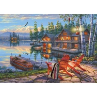 Schmidt - Banks Of Loon Lake Puzzle 1000pc