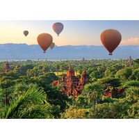 Schmidt - Hot Air Balloons: Mandalay, Myanmar Puzzle 1000pc