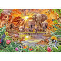 Schmidt - Sundram Wildlife African Kingdom Puzzle 1000pc