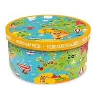 Scratch Europe - World Map Puzzle 150pc