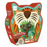 Scratch Europe - Tiger Contour Puzzle 50pc