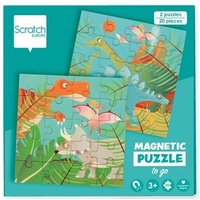 Scratch Europe - Dinosaurs Magnetic Puzzle Book to Go