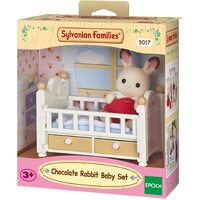 Sylvanian Families - Chocolate Rabbit Baby Set