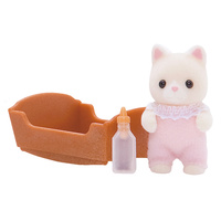 Sylvanian Families - Silk Cat Baby