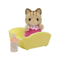 Sylvanian Families - Striped Cat Baby