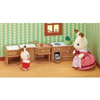 Sylvanian Families - Kitchen Stove, Sink and Counter Set