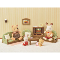Sylvanian Families - Living Room & TV Set